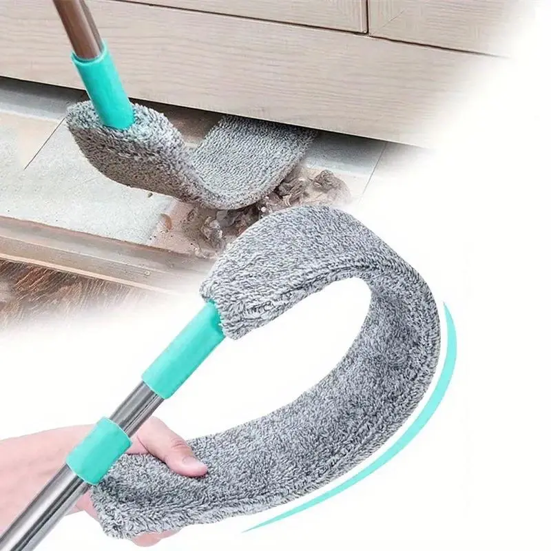 Ultrafine Fiber Dust Brush Set with ExtendingPole,Washable and Adjustable,Multi-FunctionalCleaning Tool for Sofa Beds and FurnitureBottoms，Christmas gift, Extendable Duster Set