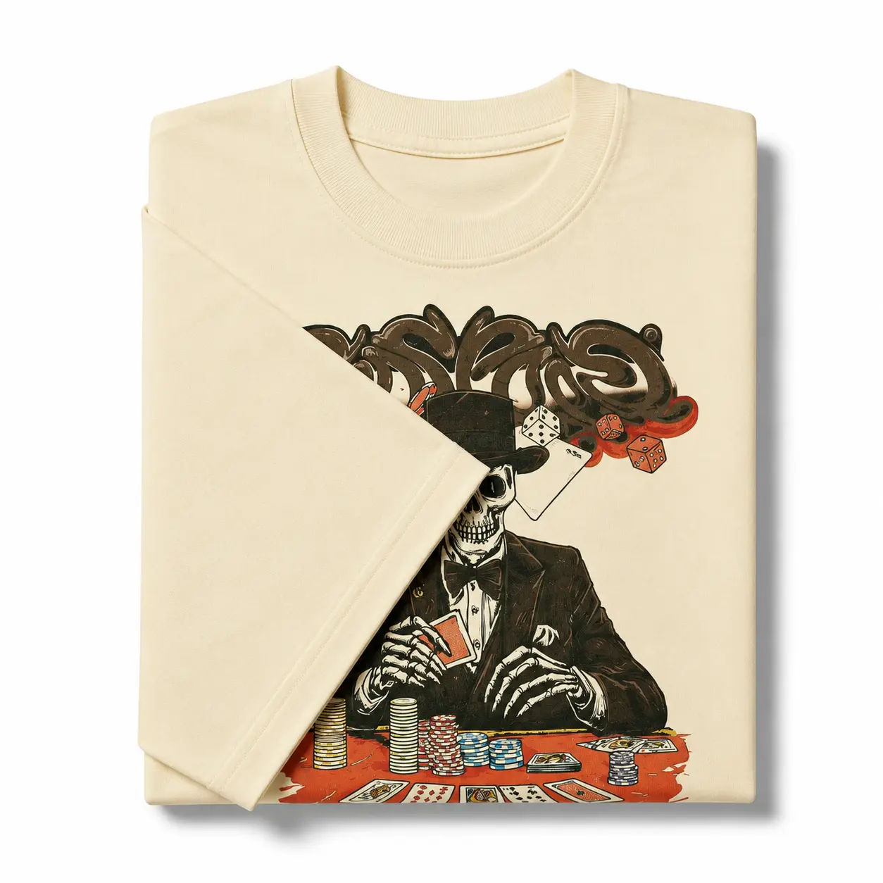 Retro Streetwear Graphic Tee Unisex Oversized Hip Hop Casual Top Vintage T-Shirt