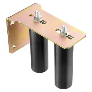 Spring new arrivals Sliding Gate Kit 6' Rolling Hardware with L-Bracket Adjustable for Door
