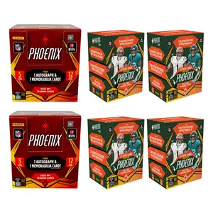 BREAK#668 THURSDAY  2025 Panini Phoenix Football Preferred Hobby (x2) + Panini Phoenix Football Blaster (x4) Pick Your Team (BS) 04/09/26 12:00 PM EST or RIP ON FILL