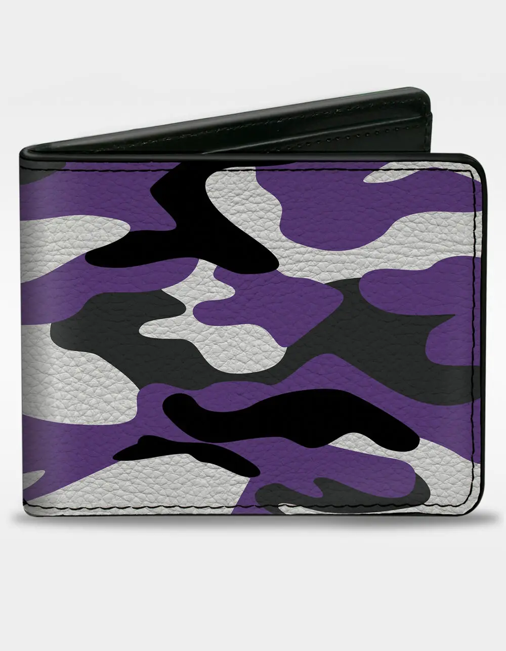 BUCKLE-DOWN  Mens Camo Bifold Wallet, Multi-Colored