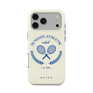 BURGA Leisure Club iPhone Case | Luxury Aesthetic MagSafe Phone Case | Slim Shockproof Protective Cover | Clean Girl /Trending 2025/Trendy Style for iPhone 11–17 Pro Max #Nothing Changes