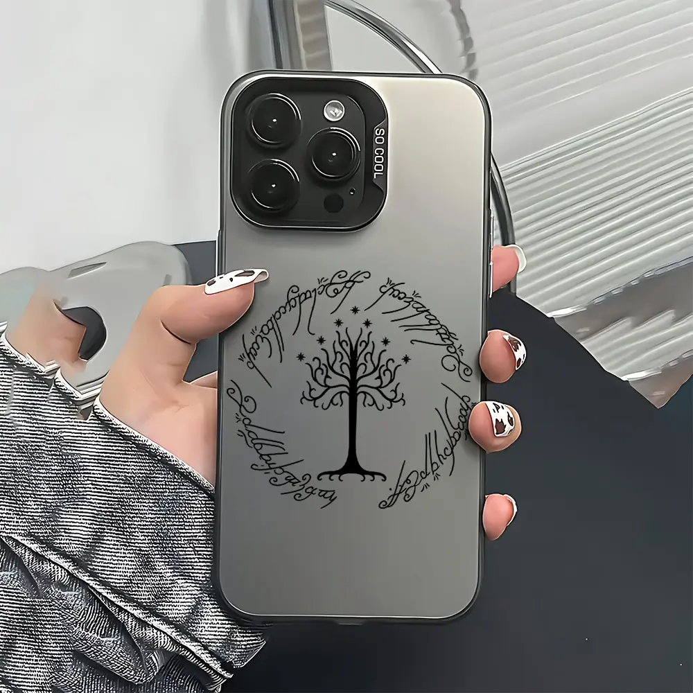 Warner Bros. The Lord of The Rings TPU Plastic Mixed Color 1 Shockproof Matte Phone Case - Drop-Resistant Accessories for iPhone 17,16E,16,15,14,13,12,11 Mini/Pro/Max,Air,X,XR,XS Max,8,7 Plus