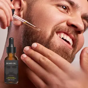 30ML Beard Care Essential Oil, Smooths Beards, Drop Design, Easy Application, Moisturizing, Long-Lasting Fragrance, Men's Attractive Choice