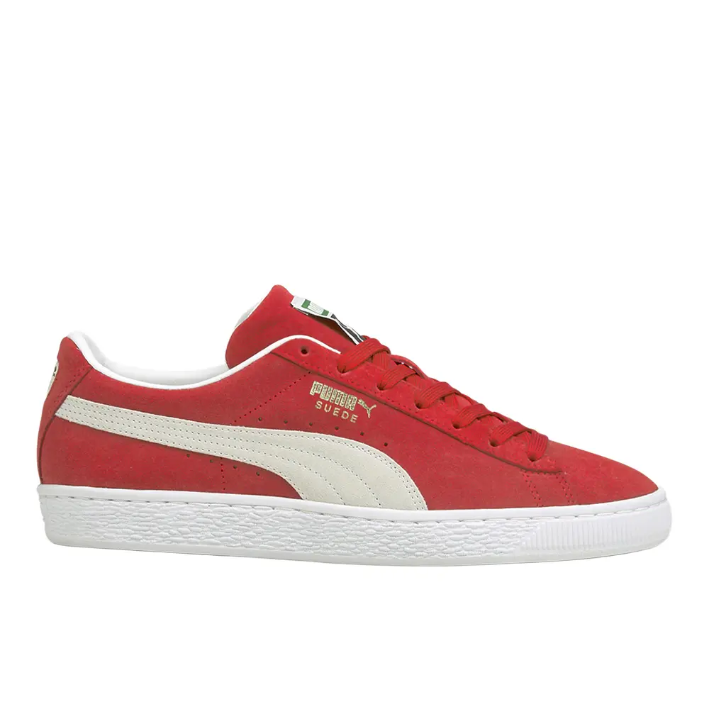 PUMA Mens Suede Classic Xxi Lace Up Sneakers Shoes Casual - Red