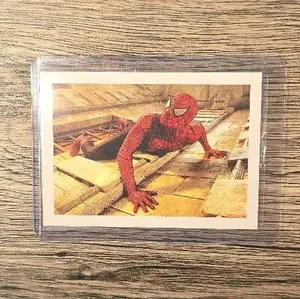2002 Spider-Man Movie Peter Parker Pix #95 Daily Bugle Archives Marvel Trading Card