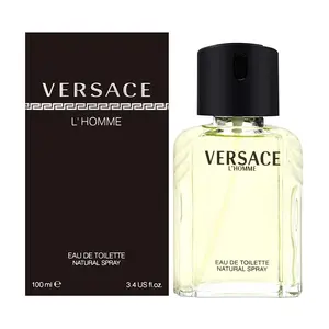 Versace L'Homme Eau De Toilette For Men Edp Perfume Spray Long Lasting Aromatic Citrusy & Amberwood Fragrance