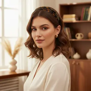 Fashion Accessories Luxury Acetate Headband | Lightweight, No Pull, All-Day Comfort