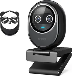 EMEET Piko Dual-Camera AI-Powered 4K Webcam for Switch 2 camera, AI-Assisted Lens Light Correction, Auto Focus, 1080@60 FPS, Built-in 3 Mics, Great for Streaming, Desk Setup and Creative Gifts, TikTokShopBlackFriday