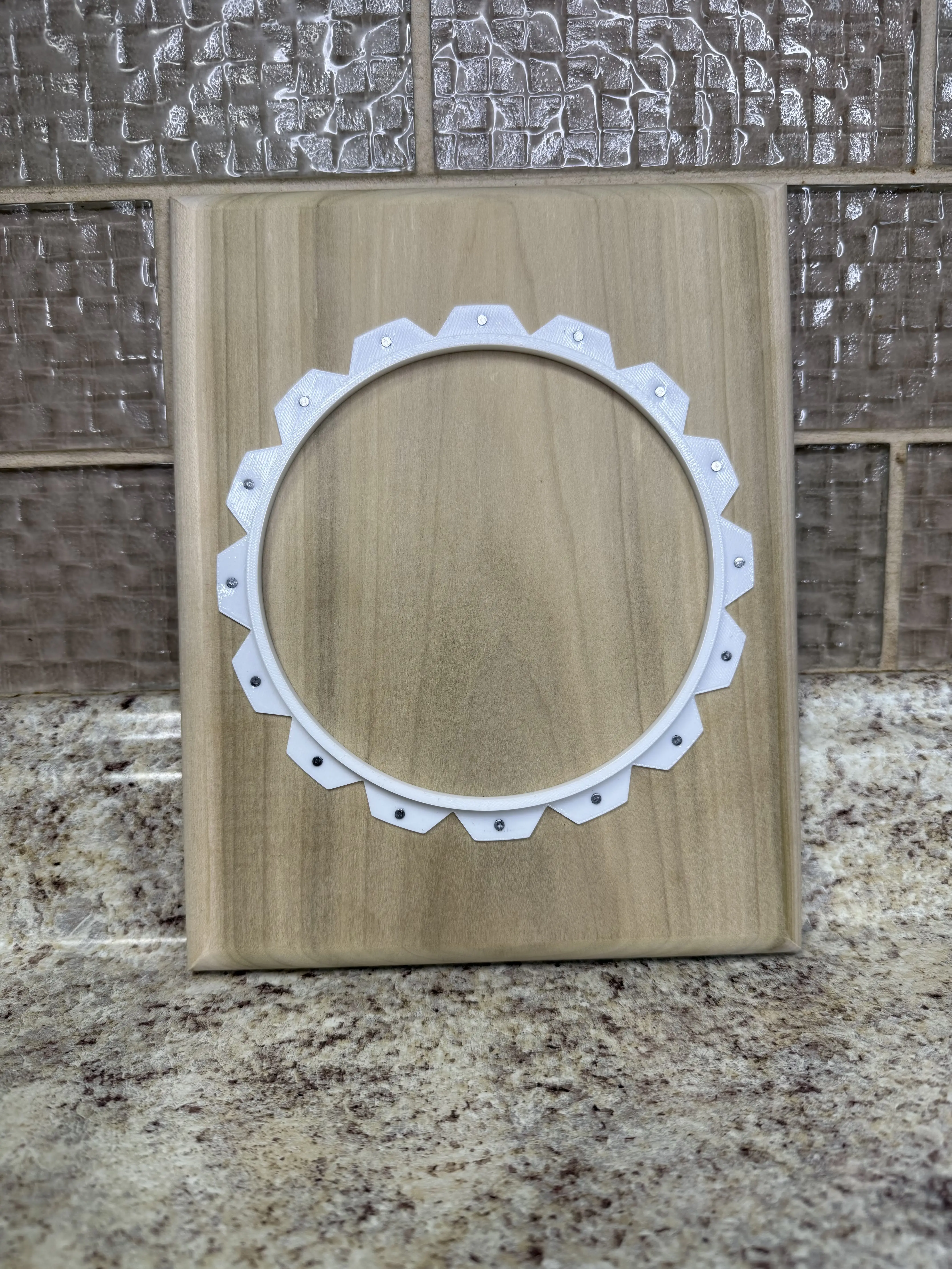 5 inch gordita mold wood/plastic