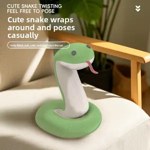 Directly supplied snake toy, realistic cat teaser, self-entertaining new model, simulated pet toy electric dog ball interactive for rope high-tech companion dog treat dispenser large enrichment Puzzle Feeder Toy Chewing birthday gift durable chew frozen