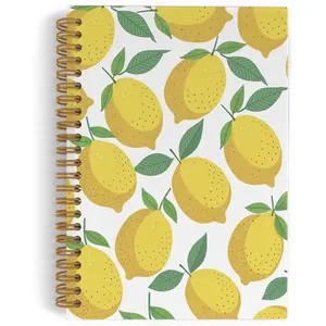 Spiral Notebook, Summer Journal Notebook,  Themed Gifts Notebooks for School Work, Summer Fruit Office Supplies Gifts for Women Men, 5.5x8.3 Inch