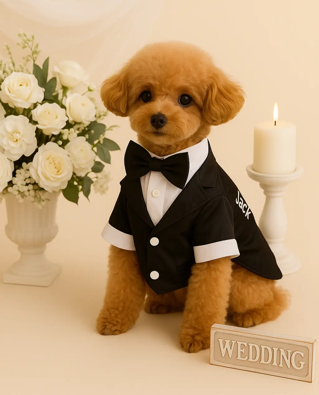Dog Wedding Tuxedo
