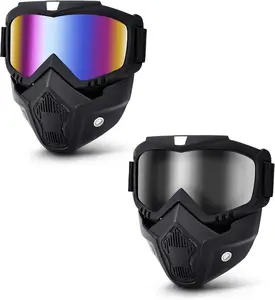 2  Goggles - Dirt , ATV & Ski Goggles for Men, Women & Youth
