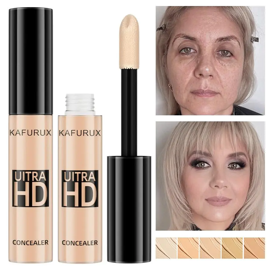 Long Lasting Liquid Concealer, Matte Makeup Finish, 1 Count Natural Concealer, Lightweight Concealer, Makeup Cosmetic Concealer, Makeup Product for Women & Girls, Contouring Sticks