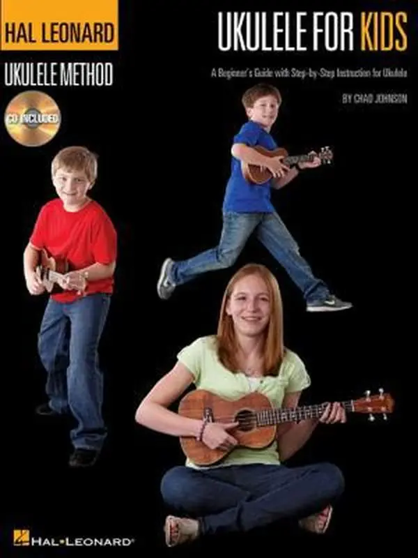 USED Book - Ukulele for Kids - Hal Leonard Ukulele Method Beginner's Guide with Step-By-Step Instruction Fun Songs and Online Audio Tracks Learn Ukulele Fast by Johnson, Chad (Paperback) - english