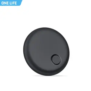 ONE LIFE Bluetooth Key Finder Tag Compatible with Apple Official Chip (iOS Only), Anti-Lost Bluetooth Tracker for Car Keys, Wallets, Luggage, and Passports with 80dB Alarm & Left-Behind Reminder, 2-Year Replaceable Battery, Restock Deals