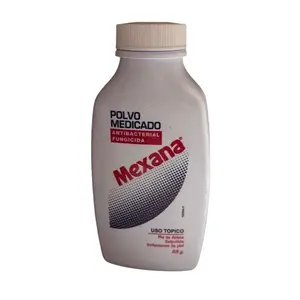 Mexsana Antibacterial Anti-Fungal Body Powder 85g for Feet, Groin, Skin