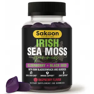 Sea Moss Gummies With Elderberry & Black Seed Oil
