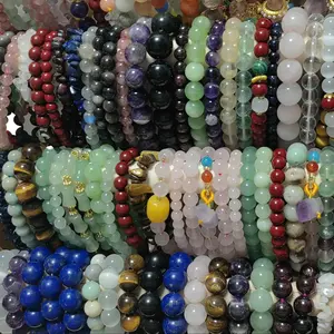 Natural Crystal Jewelry Adjustable Amethyst Crystal Bracelet