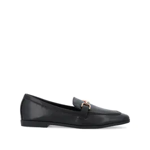 MIZZA LOAFER FLATS IN WIDE - Black