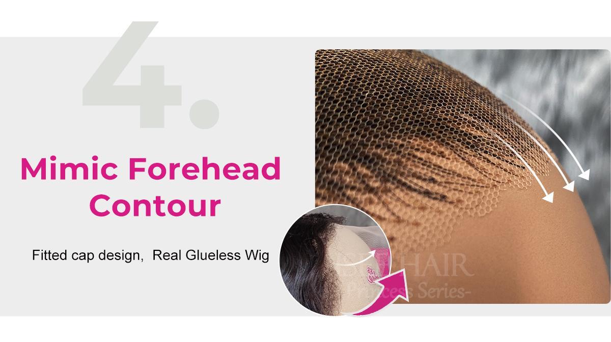 ISEE HAIR Wear Go 9x6 T-Part Layered Cut Bob Yaki Straight Wig Glueless Human Hair–Drawstring Lace Frontal Wig Pre-Cut & Pre-Bleached & Pre-Plucked Hairline & Deep Part Beginner Friendly Summer Hairstyles#SoHoChic#TikTokShopBackToSchool