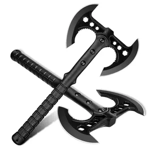 Dream Reach Garden Axe 2 Set ,Black Garden Axe  with Nylon Sheath, Garden Axe for Splitting Wood, Removal Weed,Ideal Gifts for Men