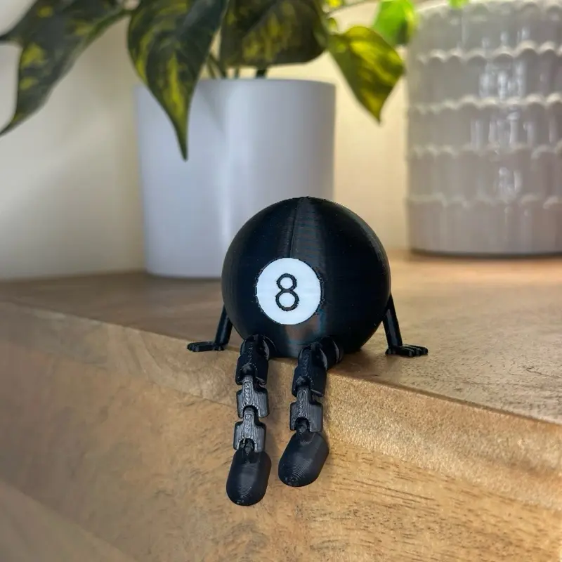 Pool Desk Decor - 8 Ball Buddy - Fun Pool Gift -