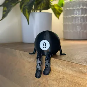 Pool Desk Decor - 8 Ball Buddy - Fun Pool Gift -