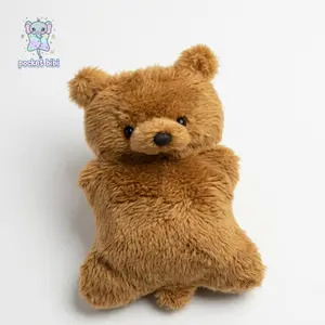 Pocket Bibi Animal Handmade Plush 4.4 Inches Soft Squishy Companion Adorable Gift for Any Occasion Faux Fur Stuffed Animals Weighted