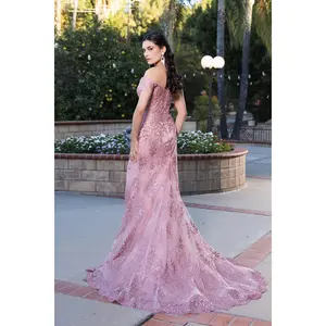 Rose Gold Quinceanera Mom Dresses Mother of the Quince Gowns by MQ2158