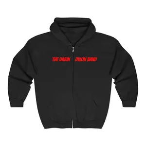 Band Zip Hoodie - "The Darin Dixon Band" Vintage Wings Logo