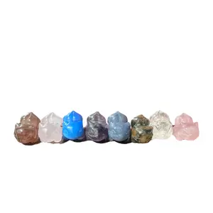 Small bulba crystal carving