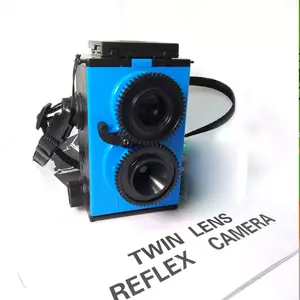 135MM Dual Reflection Film Camera for Adults - Scientific Retro Gold Silver Finish, Durable, Portable, No Battery Needed, Eco-Friendly, Bright Colors, High-Quality Lens, Clear Picture