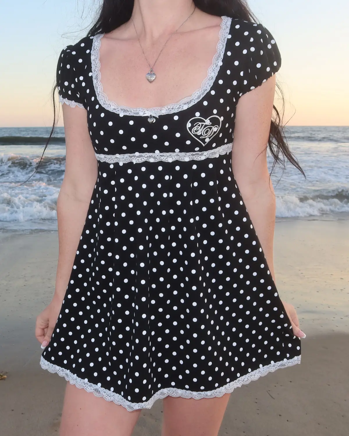 Frenchie Aurora Babydoll Dress