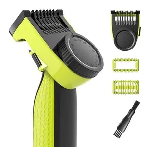 14-in-1 Adjustable Guards Comb, Attachment for Hybrid Electric Trimmer QP2520 QP2530 QP2620 QP2630, from 0.4 to 10mm Precision Length, with Body Comb and Skin Guard