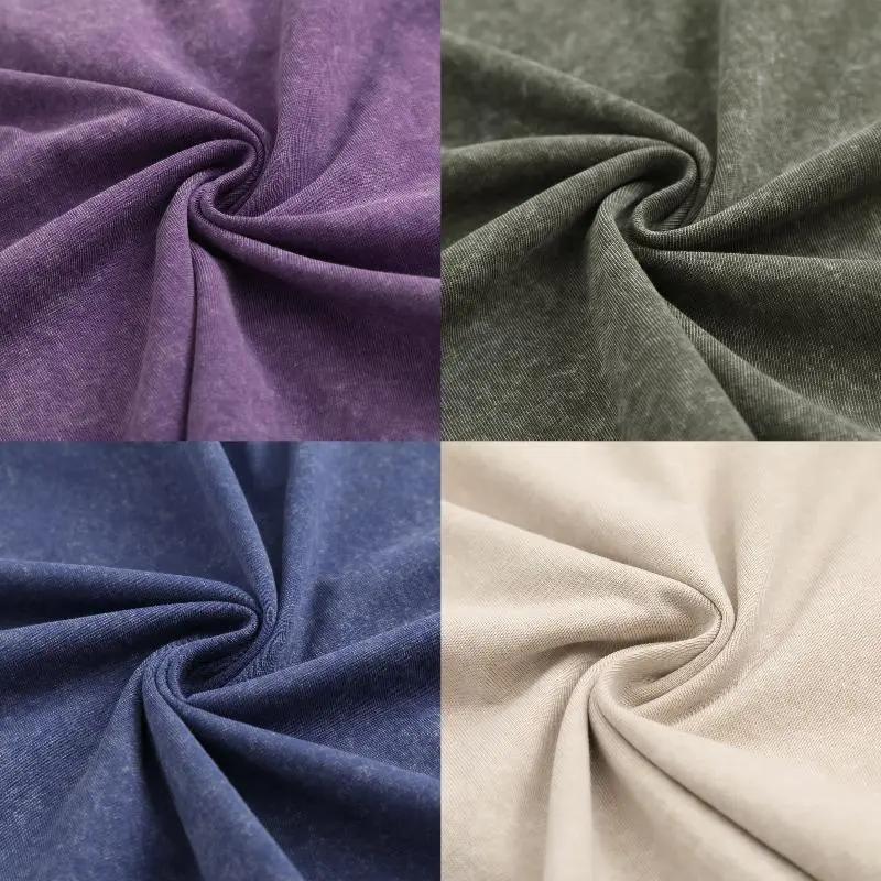 3 Pack Vintage Acid Wash Oversized Tees Unisex Heavyweight Cotton Baggy Casual Shirts