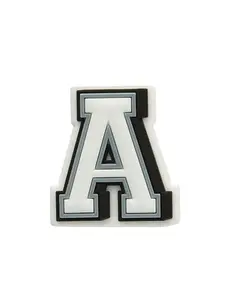 Initials Letter Shaped Shoe Charm, 1 Count Cute Shoes Accessories for Clog, Slippers, DIY Shoes Decorations for Festivals, Parties, and Birthdays Footwear