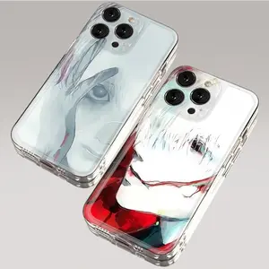 Tokyo Ghoul Clear Phone Case for iPhone iPhone 17 16 15 14 13 12 11 Pro Max Plus Air Shockproof Soft TPU Transparent Protective Cover