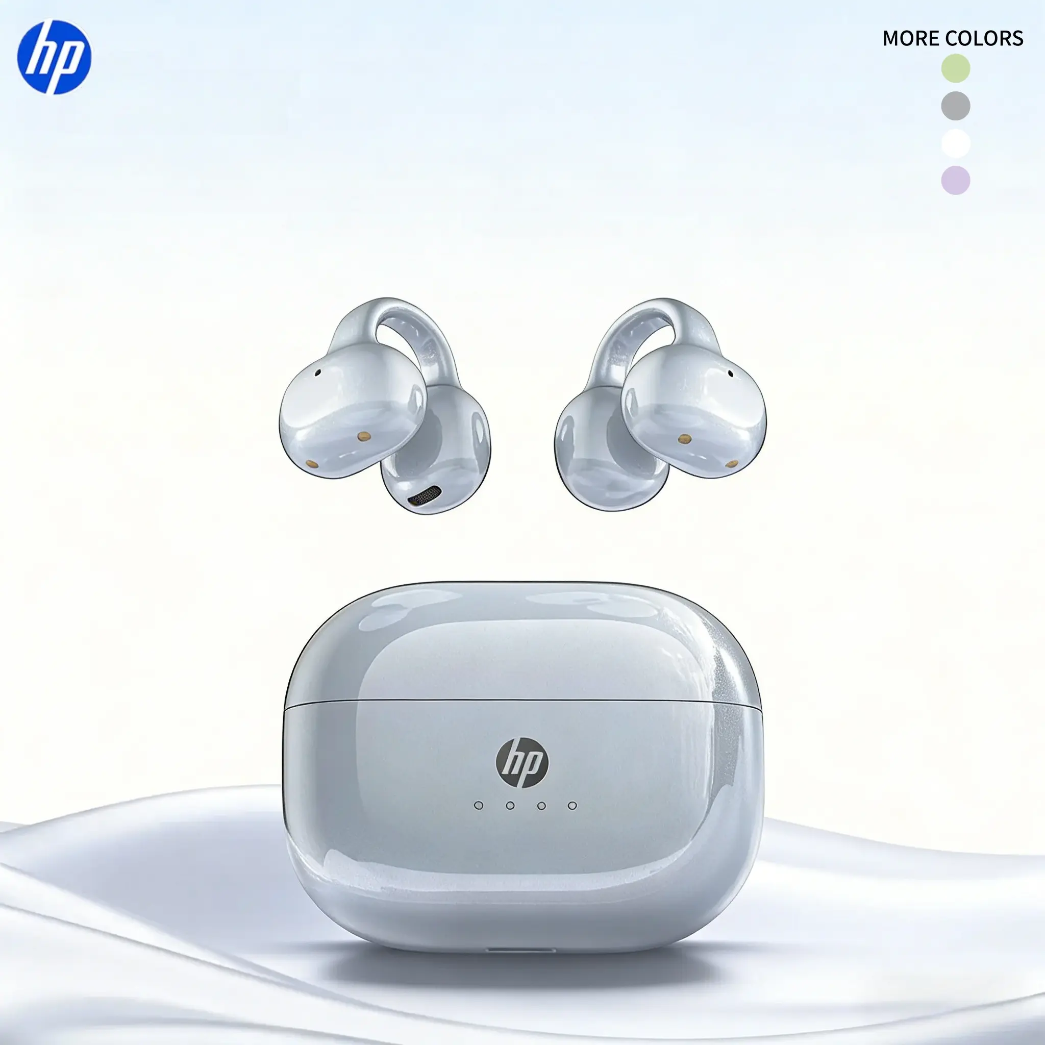 Hp Ipx4 Waterproof Wireless Earbuds, Chargeable Audio, Fast Charging Long Lasting, Secure Fit, Touch Control, Auto Pairing, Ideal for Daily Use, Sports, Travel, Waterproof Headphone, Life Waterproof Earbuds, TWS Wireless Earbuds, True Wireless Earbuds