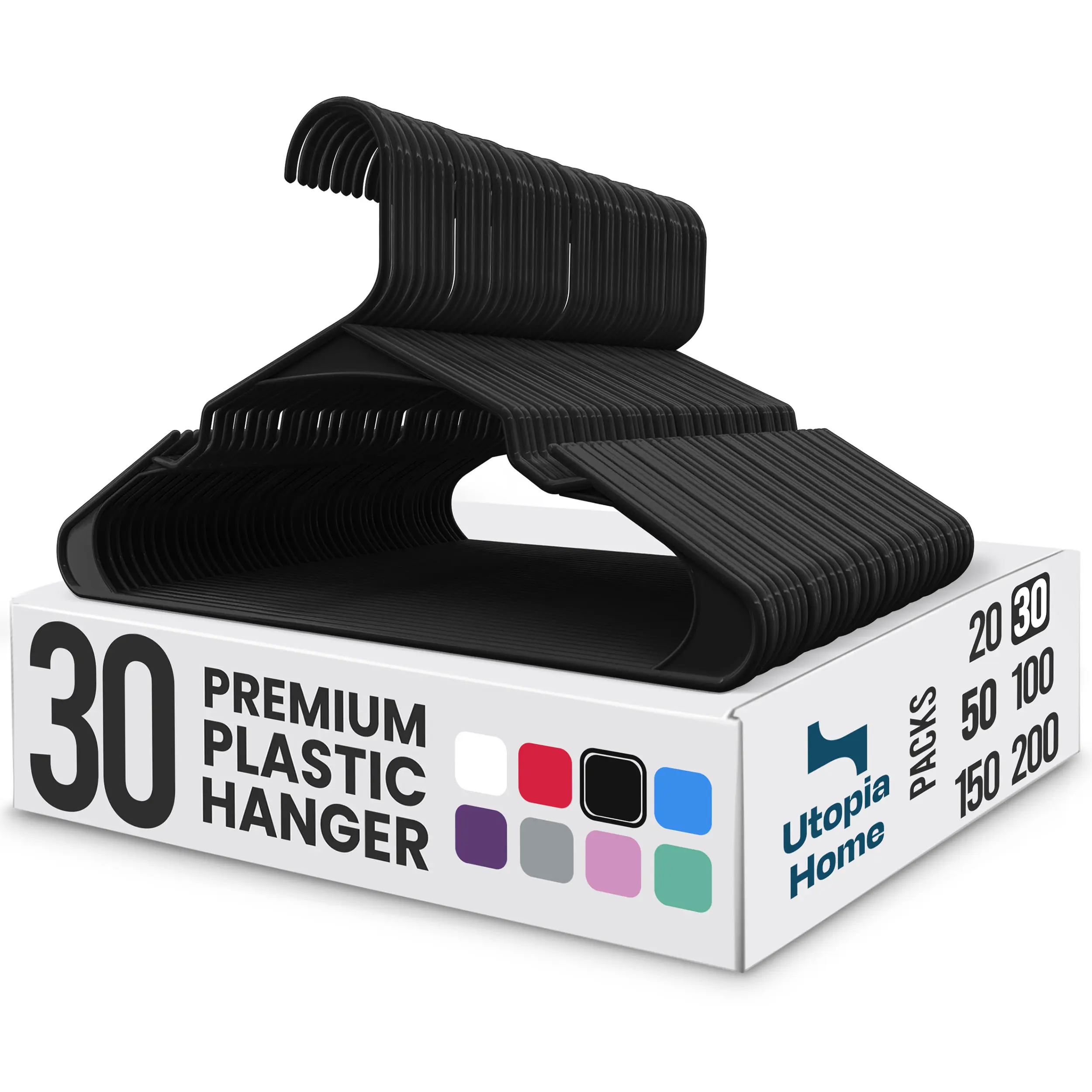 Black Pack of 30 
