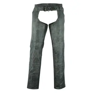 Blaze Bound Unisex Motorcycle Leather Chaps