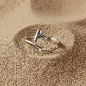Hammerhead Shark Dainty Ring