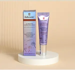 2-in-1 Color Correct CC Cream Makeup - Green Fixes Facial Redness, Purple Brightens Dull Uneven Skin, Centella Asiatica Soothes Sensitive Skin, SPF25 Daily Sunscreen Primer, Blendable No Heavy Foundation Needed, Blend