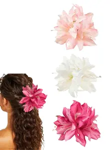 Simulated flower grab set, Bohemian style hair accessories, ladies' casual fashion accessories, Flower Hair Clip