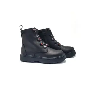 Camper Floral Lace Up Boot