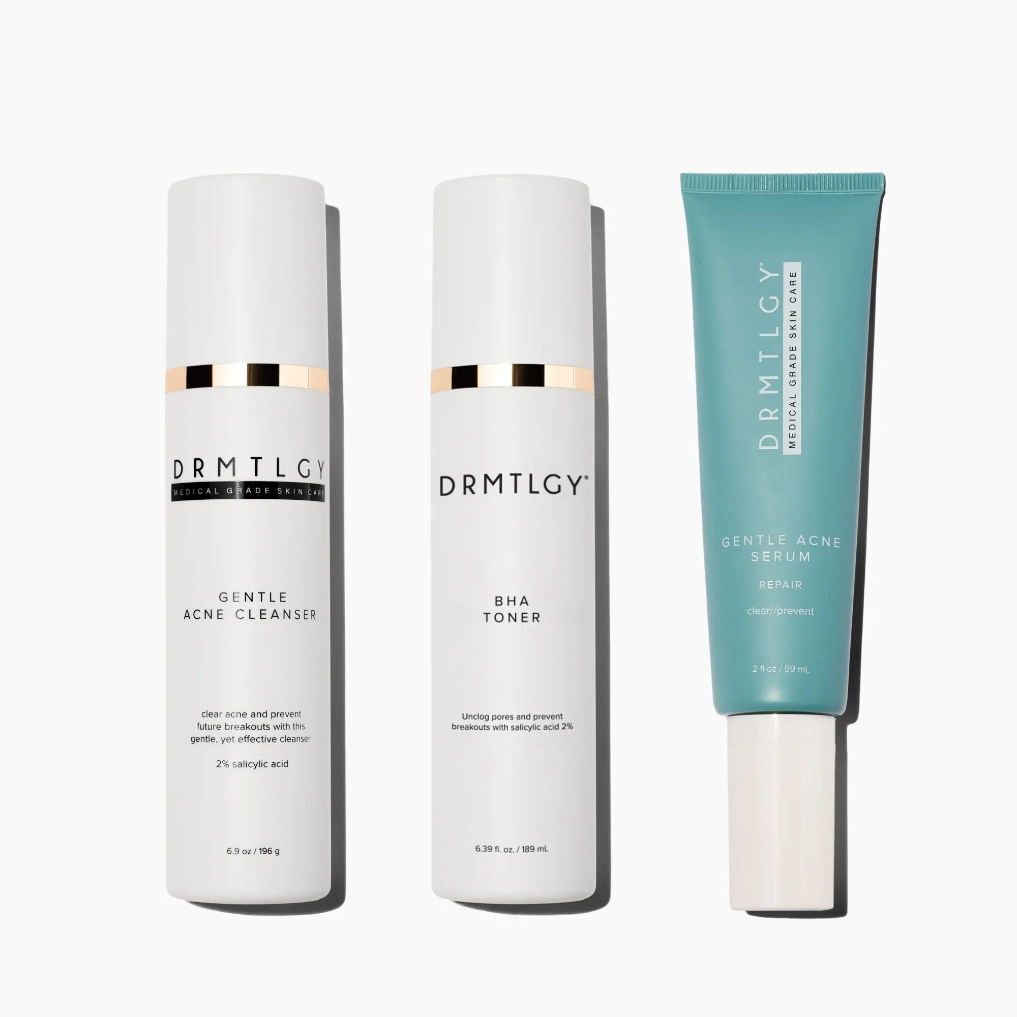 DRMTLGY Oil & Blemish Control System: Minimizes Pore Appearance, Absorbs Excess Oil, and Prevents Blemishes with Salicylic Acid