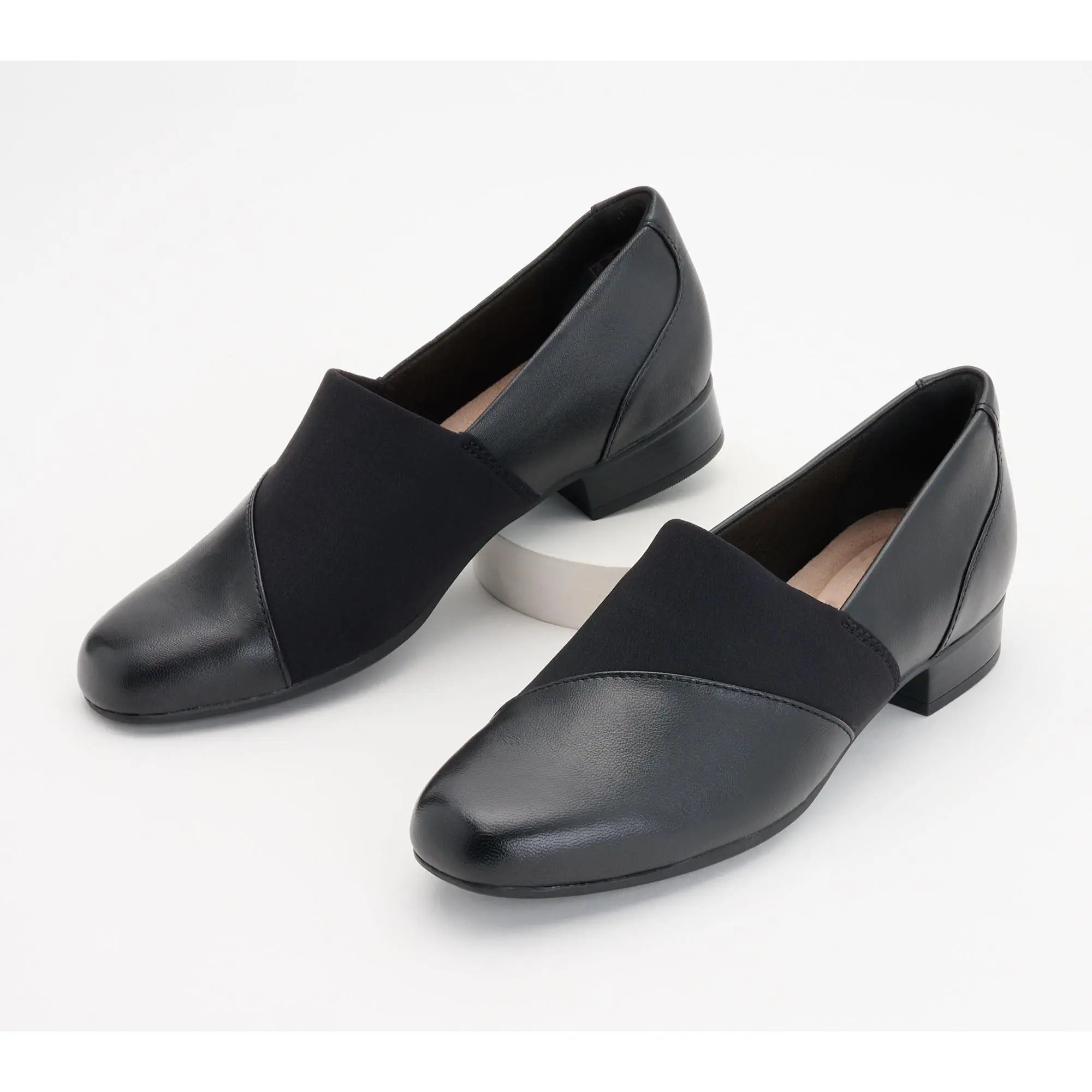 Clarks Collection Leather Slip-On Shoe - Juliet Gem Clarks Collection Leather Slip-On Shoe - Juliet Gem