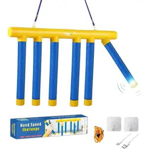 2026 Upgrade Reflex Challenge Game,Throwing Stick Game,Hand Eye Coordination Training Toy,Hand Challenge,Adjustable Speed Catching for All Ages