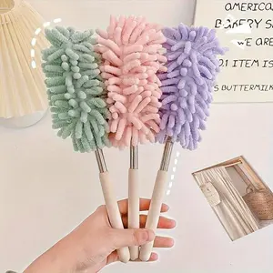 Chenier retractable dust duster household gap removable cleaning brush feather duster dust brush